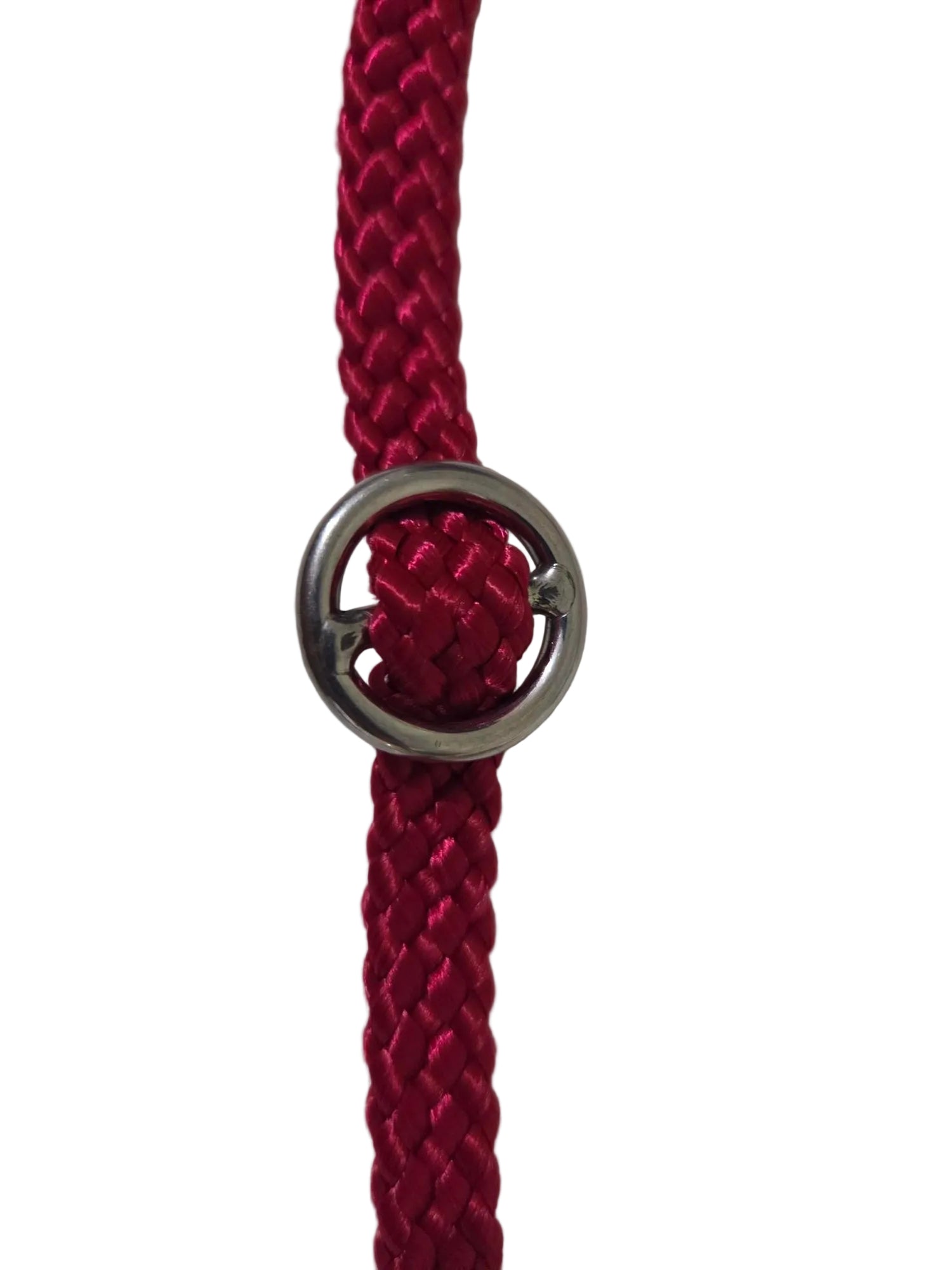 ProTrain Slip Lead — Fox Red colour, hand-spliced training lead
