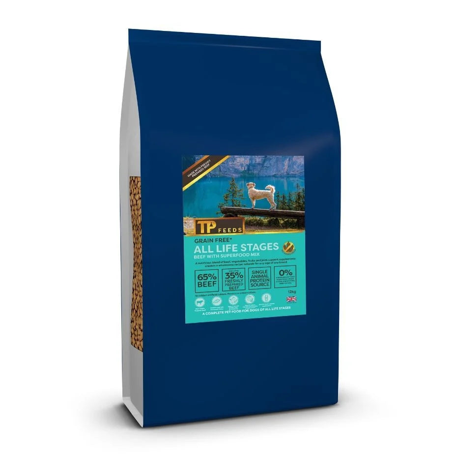 All Life Stages Grain Free Grass Fed Angus Beef-Dry Dog Food