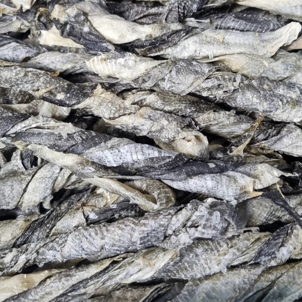 ProTrain Fish Skin Twists — Pure Air-Dried Natural Chews (10 Pack)