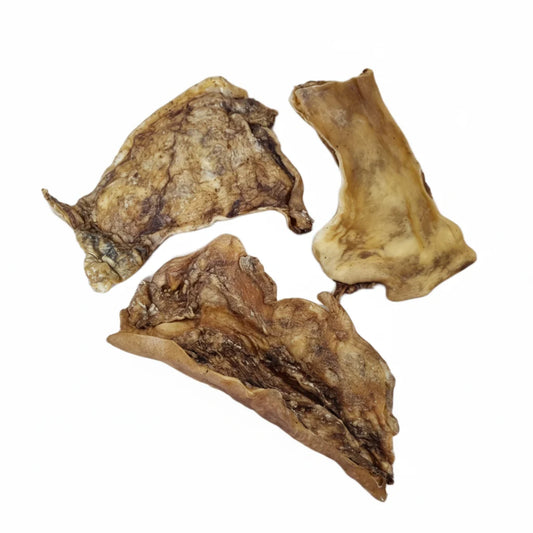 ProTrain Beef Bully Sheets – Pure 100% Beef Skin Chews for Enthusiastic Chewers & Dental Health (Made in UK)