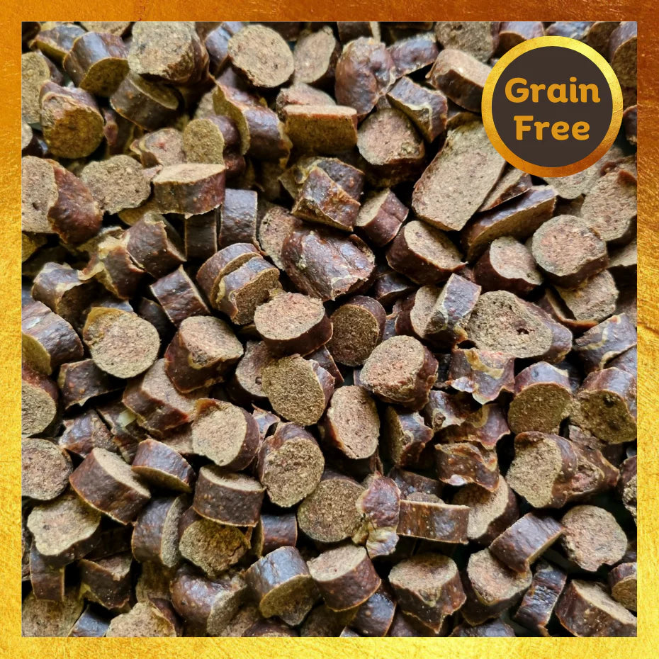 ProTrain Sausage Bites Dog Training Treats – High-Value Reward for Recall, Obedience & Gundog Training (Made in UK)