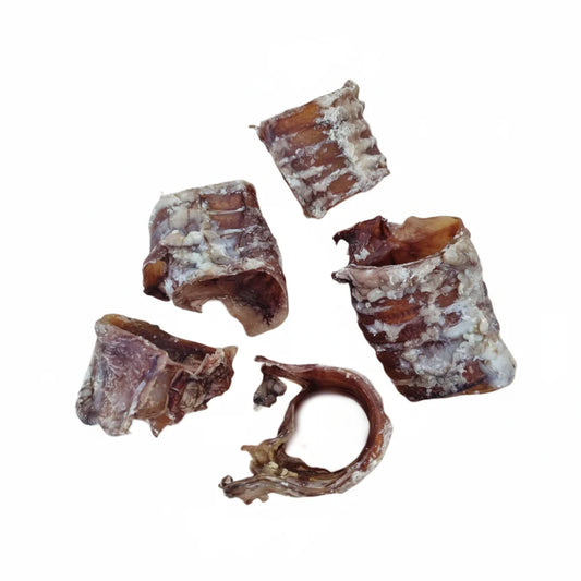 ProTrain Beef Trachea Rings – Natural Low-Fat Dog Chew Rings for Joint Health & Dental Care (Made in UK)