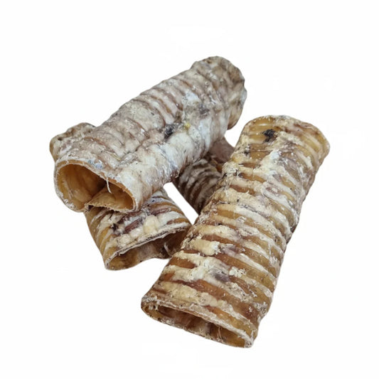ProTrain Beef Trachea Chews – Natural Low-Fat Dog Chew for Joint Health & Dental Care (Made in UK)