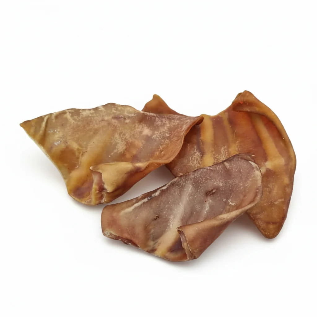 ProTrain Pig Ears – Natural High-Protein Dog Chews Rich in Omega-3 for Dental Health (Made in UK)