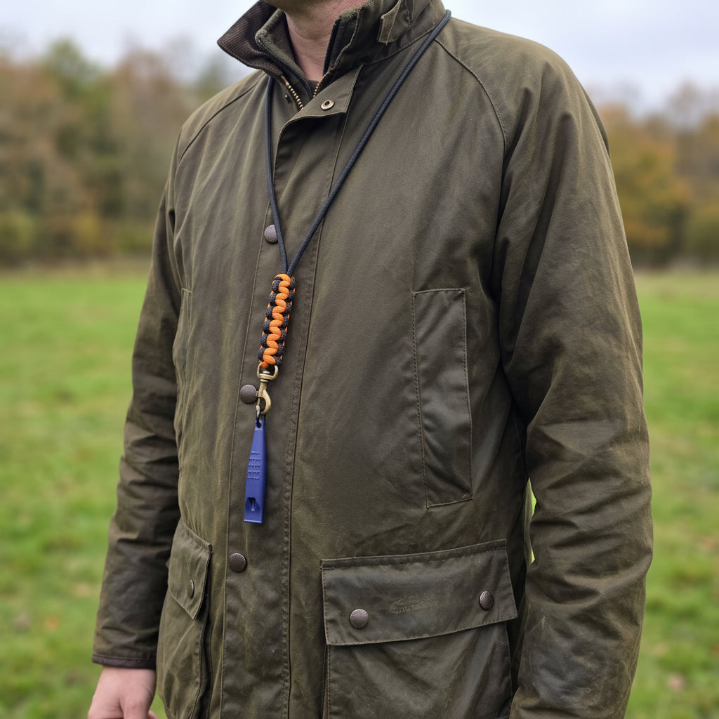 The Huntsman Gundog Whistle Lanyard | Handmade in Britain